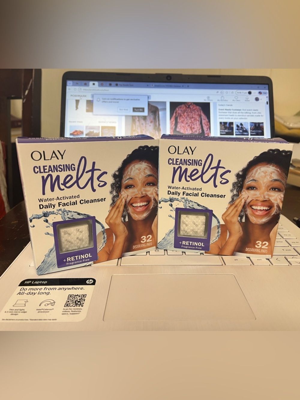 Olay Face Wash Retinol Cleansing Melts 64ct (2 Pack x 32ct)